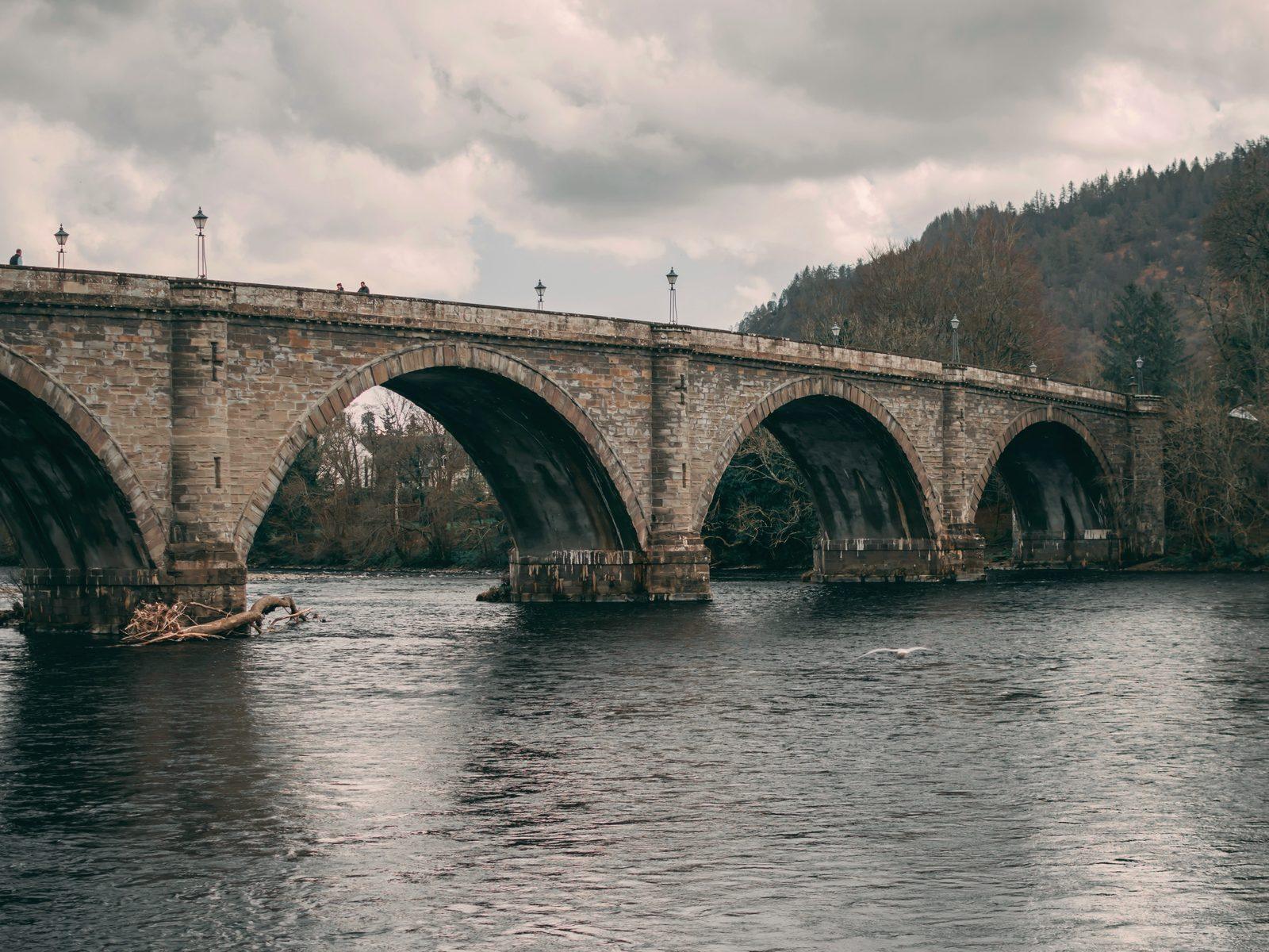 Thomas Telford's bridge over the River Tay at Dunkeld