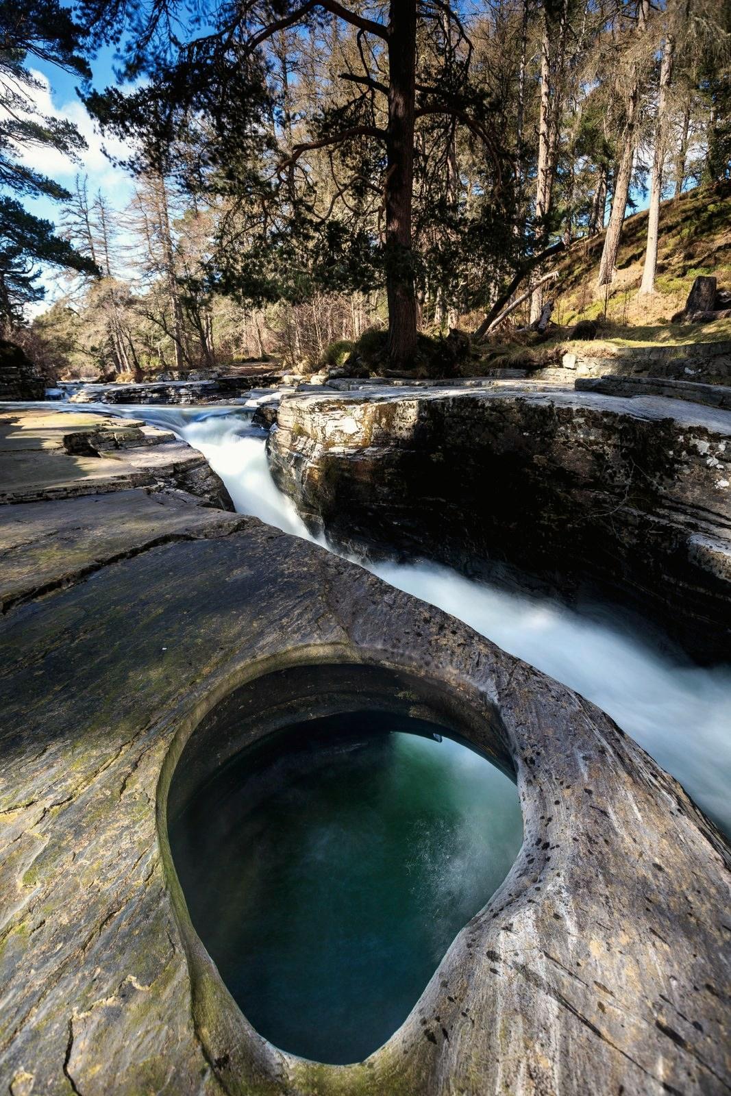 The Punch Bowl at the Linn of Quoich